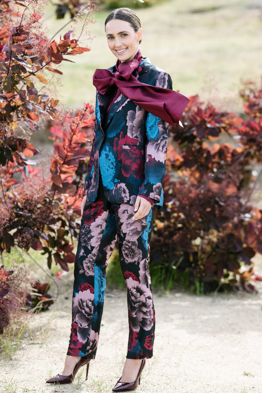 M A DAINTY II DARLING PANT - Midnight Rose