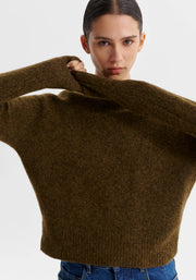 Morrison II SOLENNE Knit Pullover - khaki