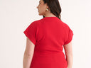 Kelly V Tee - Red
