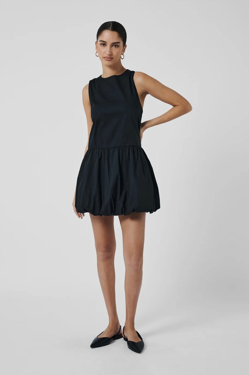 MVN II PORTA Mini Bubble Dress - black