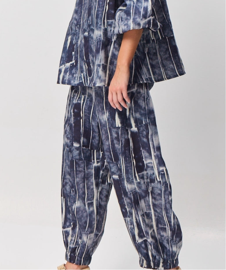 VALIA II REGATTA Pant - Ocean Print