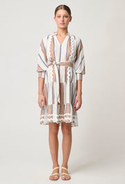 Oncewas II CAYMAN Stripe Dress