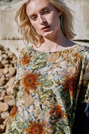 M.A Dainty II DATELINE Reversible Top - Dried Flowers