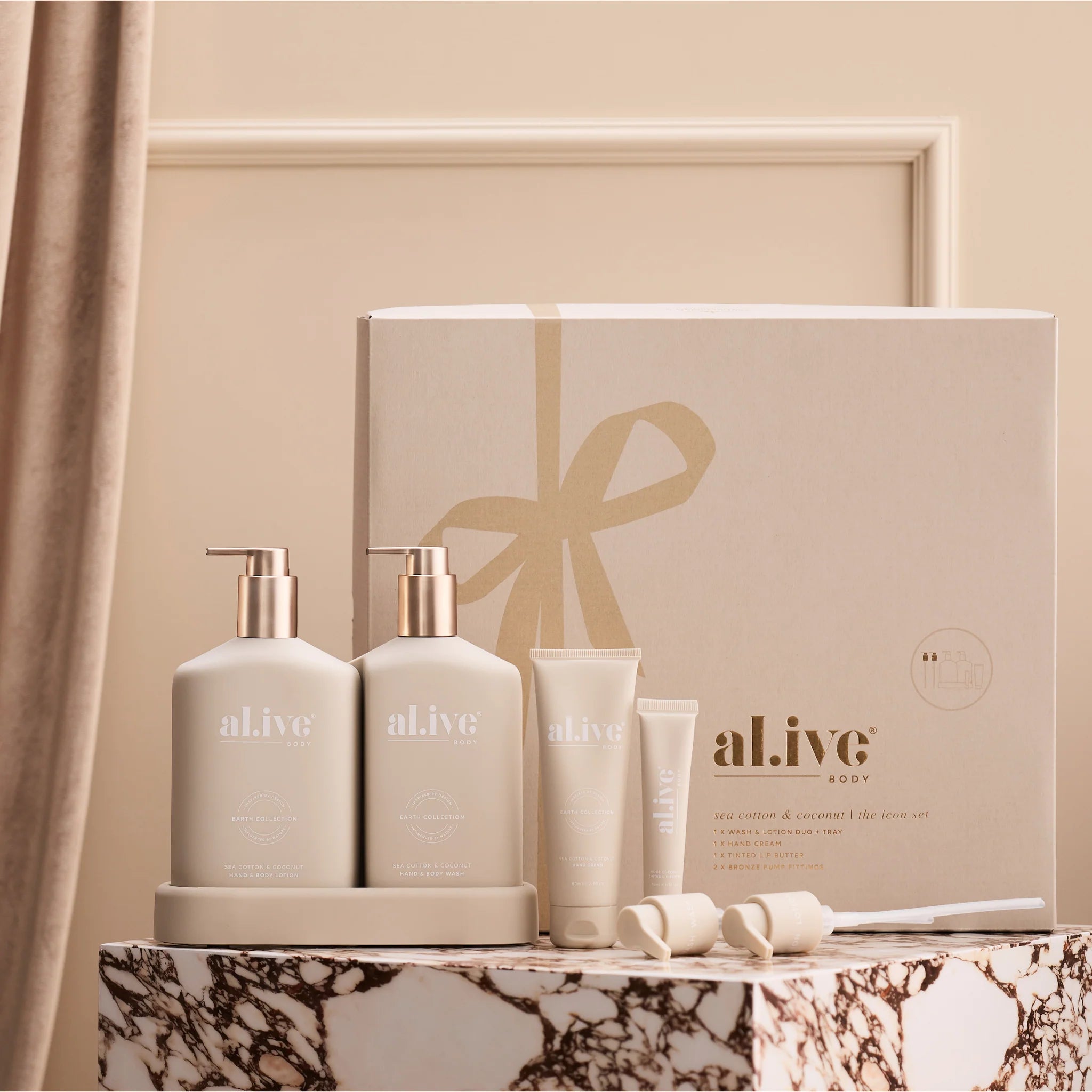 AL.IVE II The Icon Set - Sea Cotton & Coconut