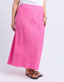 Eleni Skirt - Aurora Pink