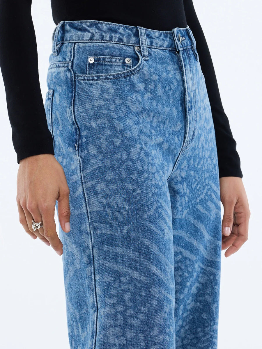 ENA Pelly II LISA Denim Jean - Animal Blue