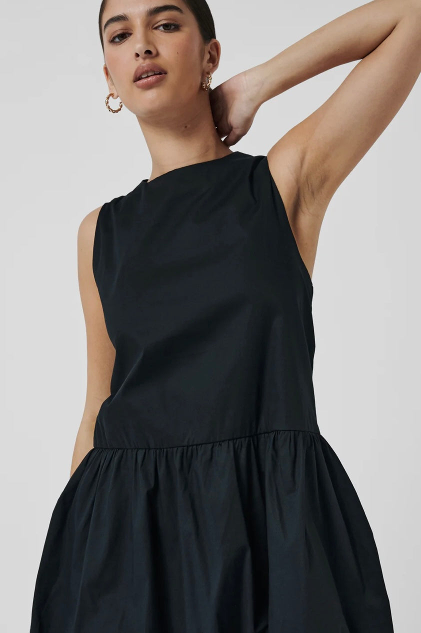 MVN II PORTA Mini Bubble Dress - black