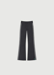 Pinky & Kamal II STRAIGHT Leg Tie Up Pant - grey stripe