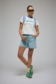 ARAMINTA JAMES II Mi SCUSI Baby Tee - Warm White