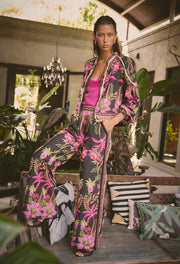OnceWas II WILLOW Viscose Pant - Anthos Lotos