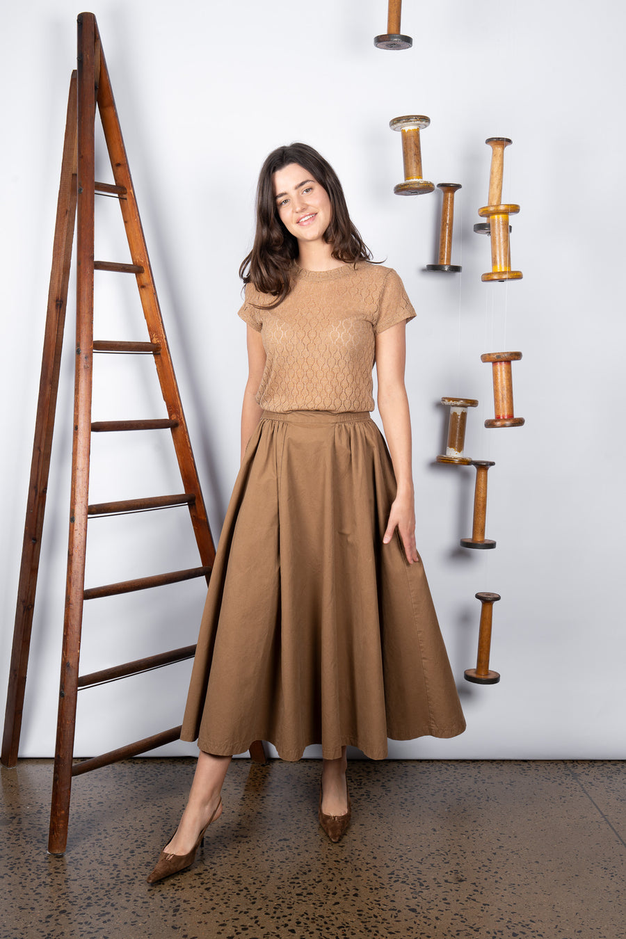 M.A Dainty II LOLLY Tee - tan