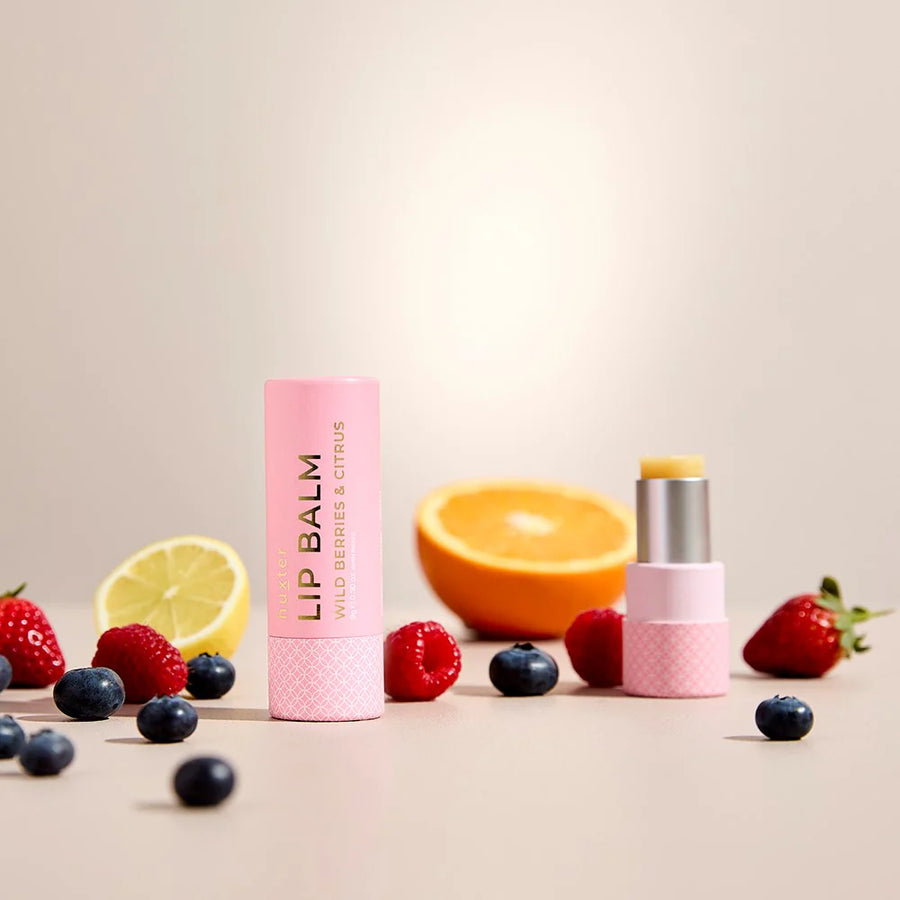 Huxter II Lip Balm - Wild Berries & Citrus - Pale Pink - 9gm