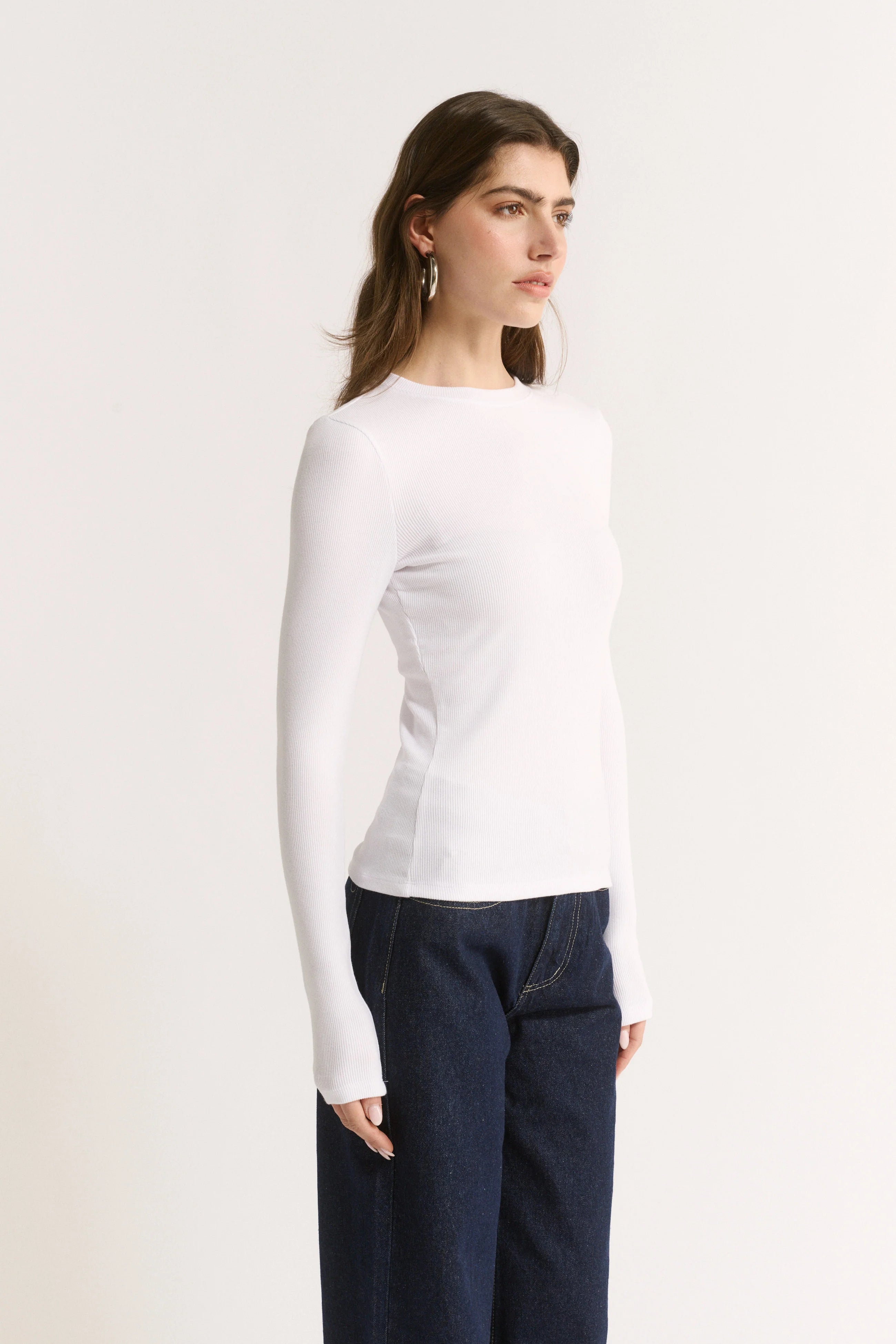 Primi II CARINA Classic L/S - white