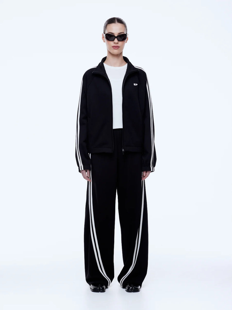 Ena Pelly II VALENTINA Zip Thru - black/off white