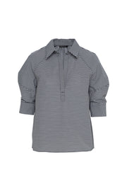 Lounge the Label II VIS Stripe Shirt/Top - charc/white