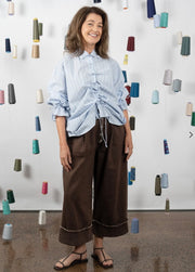 Maud Dainty II MOUNT SHIRT - Blue Stripe