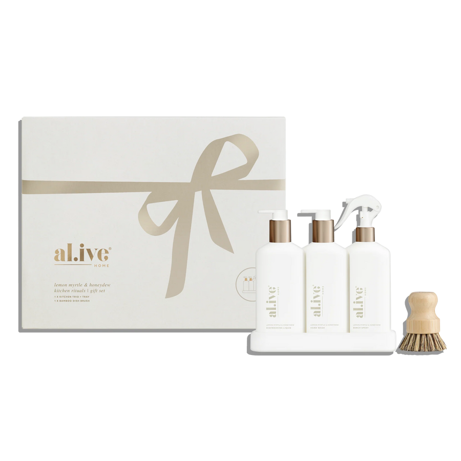 AL.IVE II Kitchen Rituals Gift Set - Lemon Myrtle & Honeydew