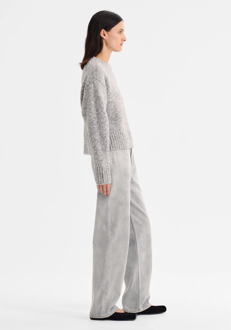 Morrison II ZOE Knit Pullover - grey marle
