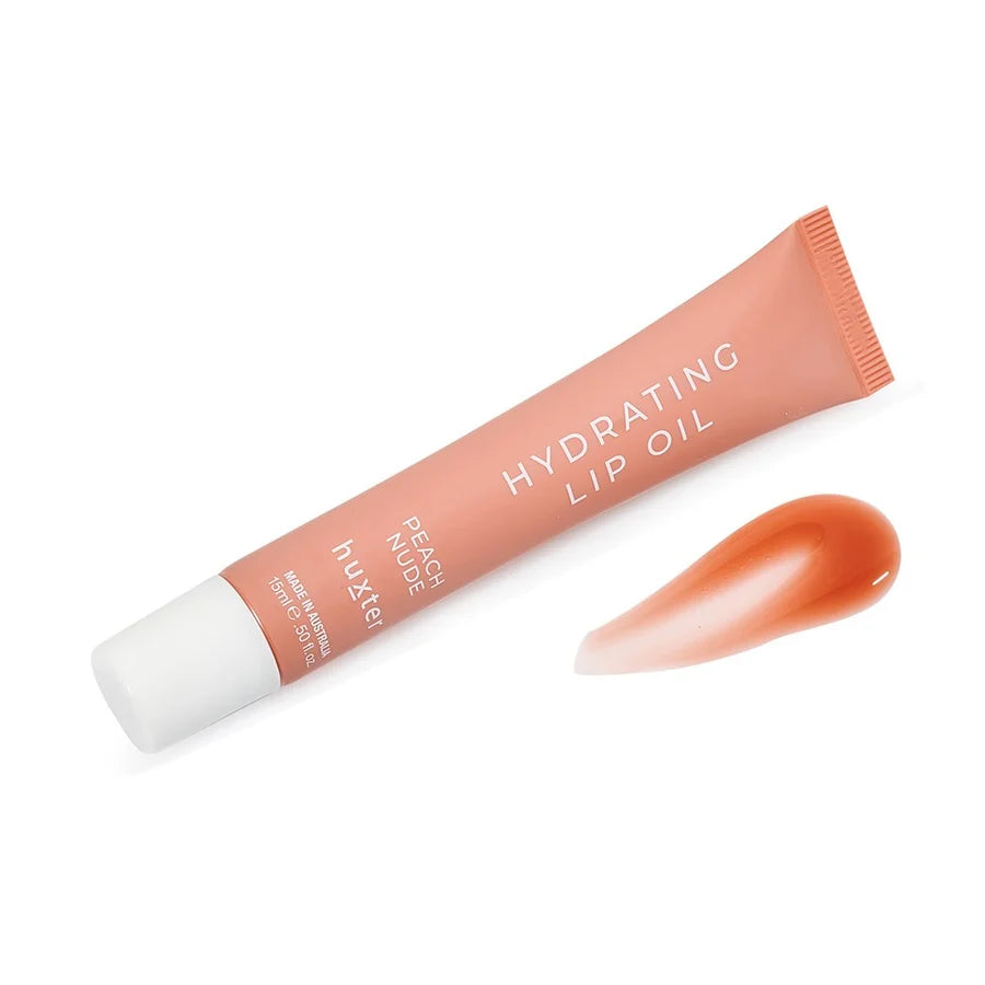Huxter II HYDRATING LIP OIL - Peach Nude
