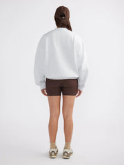 ENA Pelly II CLASSIC Collegiate Sweatshirt - White marle