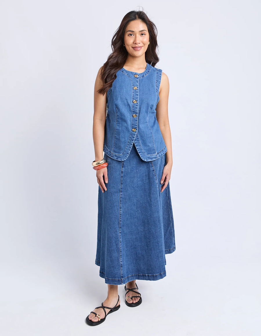 FOXWOOD II Abbott Vest - Denim