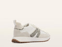 Axel Ii - White/Leopard Print