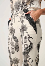 OnceWas II LEANDRO Placement Print Pant