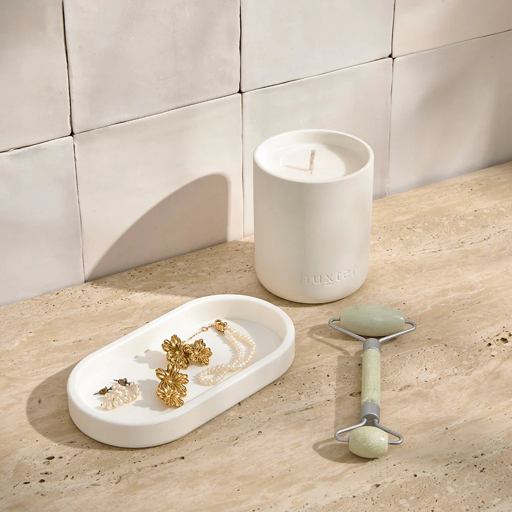 Huxter II Sillicon Bottle Tray - White