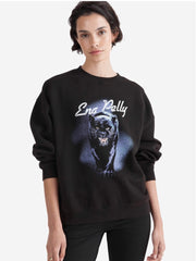 ENA Pelly II PANTHER Relaxed Sweater - washed black