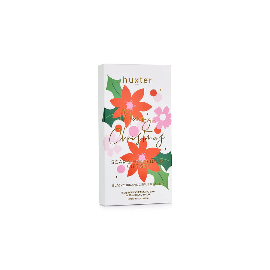 Huxter II Hand Cream Trio Gift Set - 3 x 35ml - Xmas Flowers Collection