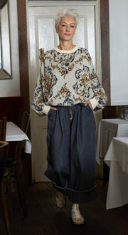 Maud Dainty II CHAISE JUMPER KNIT - Flowers