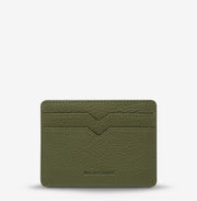 Status Anxiety II TOGETHER For Now Card Wallet  - khaki
