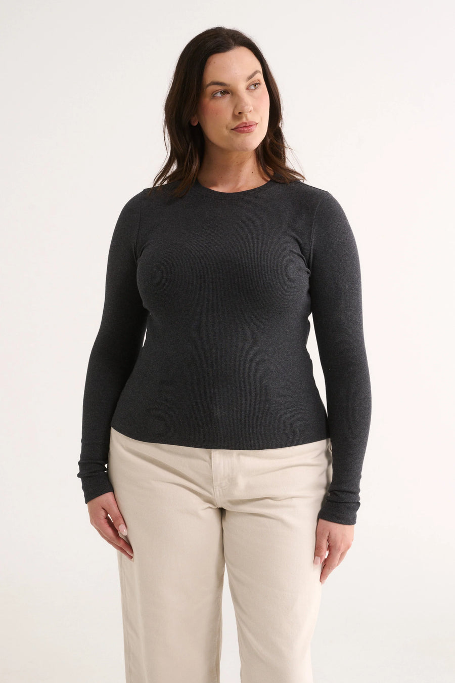 Primi II CARINA Classic L/S - Charcoal