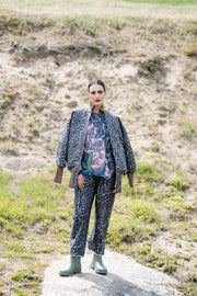 M.A Dainty II BOOM Jacket - Leopard & Pistachio