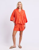 Bloom Shirt - Tangerine