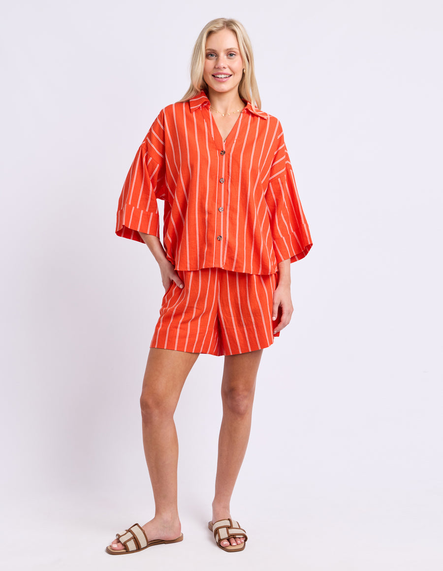Elm Lifestyle II BLOOM Shirt - tangerine