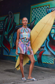 Circular II VIOLET Tank - wave