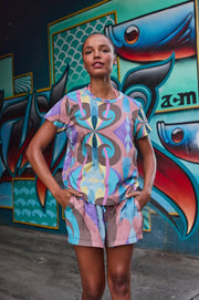 Circular by M.A Dainty II CITY Tee - wave