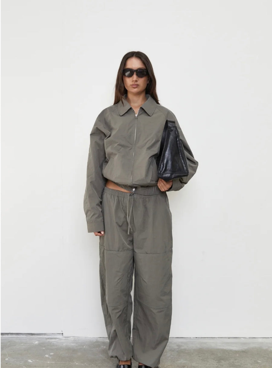 Pinky&Kamal II UTILITY Barrel Pant - ash