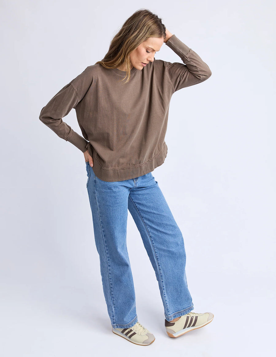 Foxwood II FARRAH Long Sleeve - Coffee Quartz