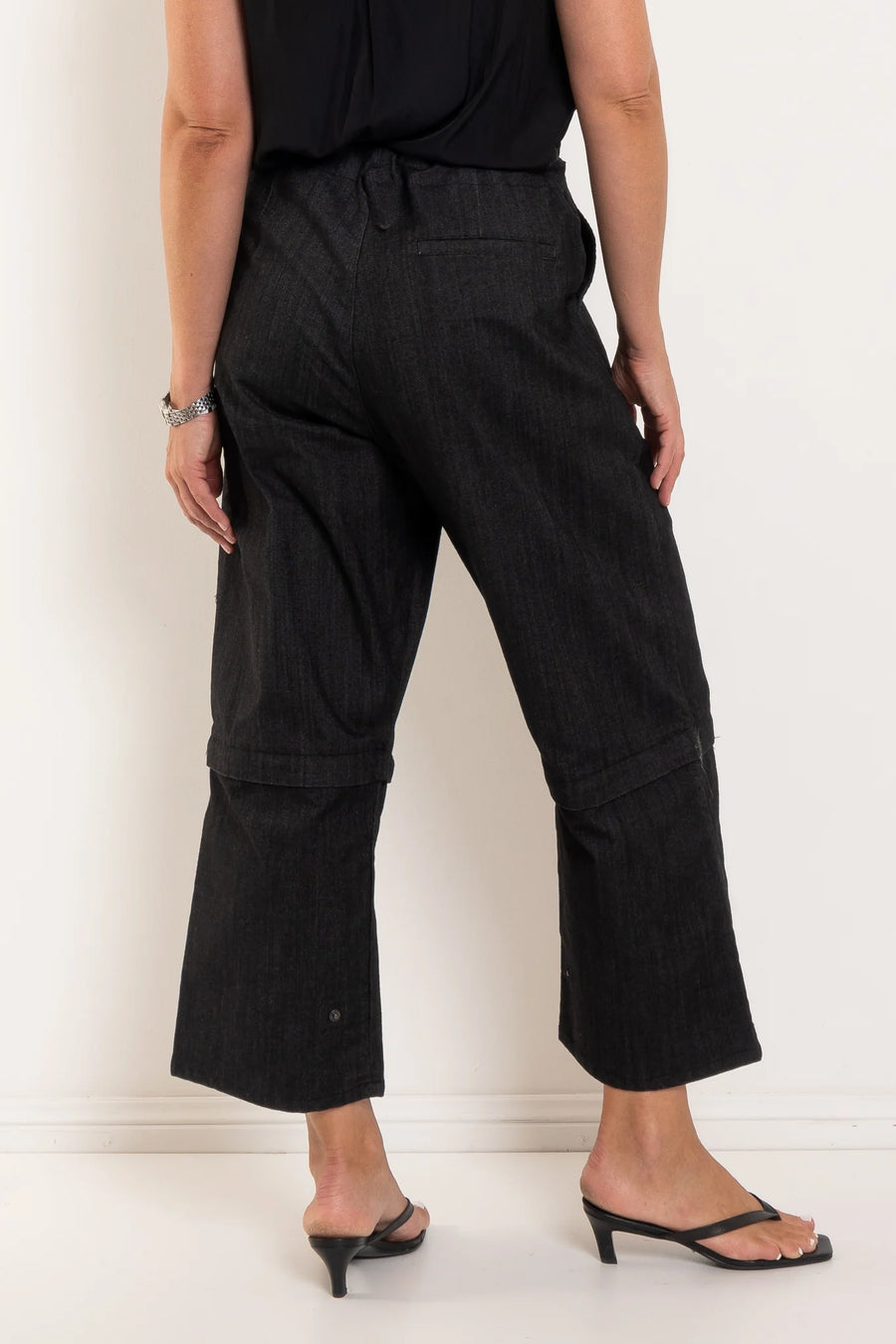 M A DANITY II TRUCKER JEAN - Black