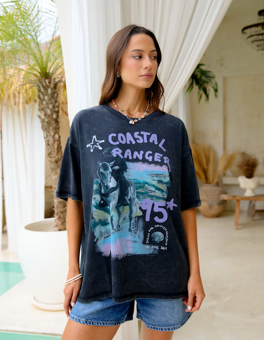 Foxwood II COASTAL RANGER Tee - washed black