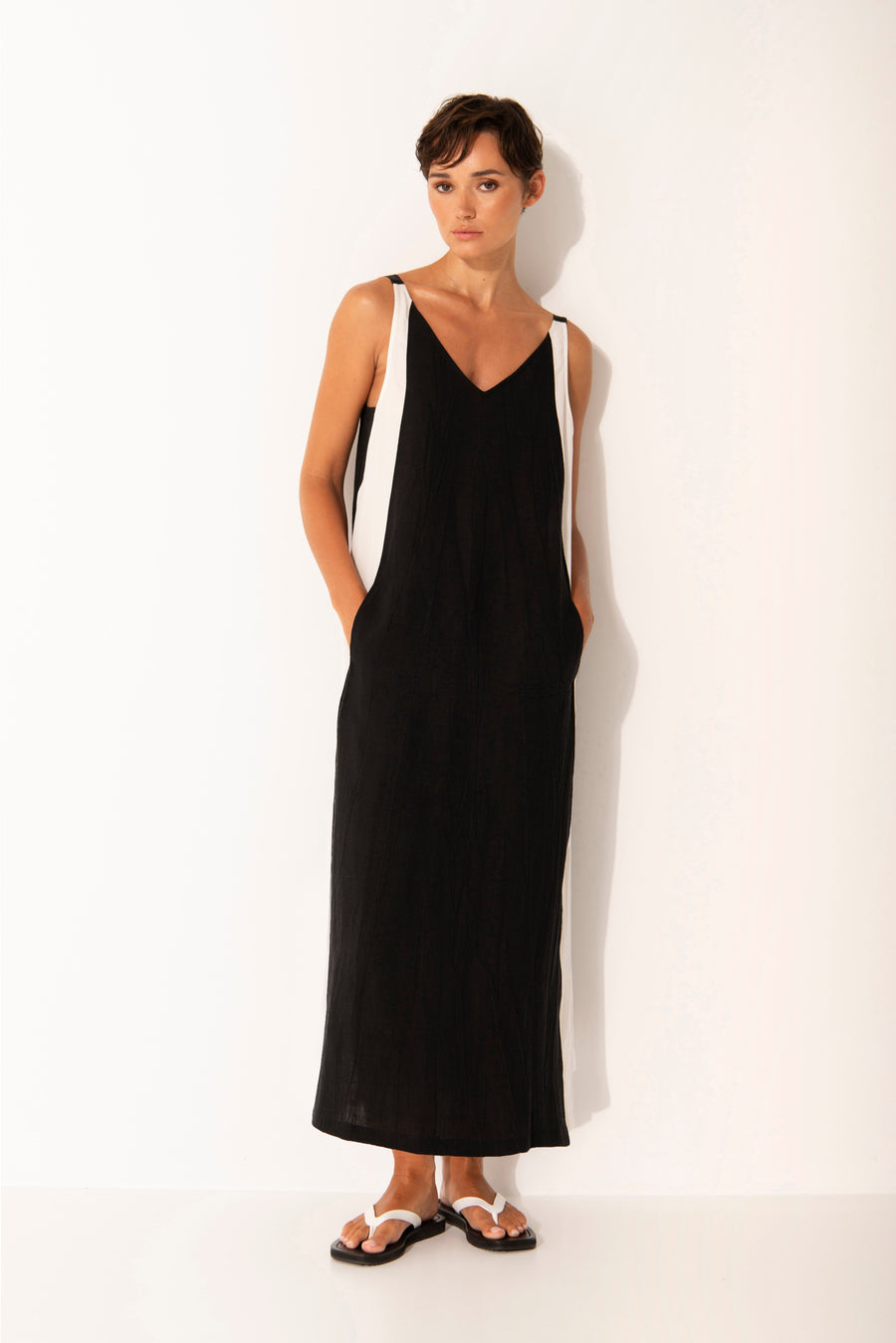 Lounge The Label II MALTA Dress - Black/White