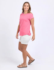 Foxwood II MANLY Tee - Hot pink