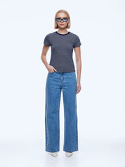 Ena Pelly II PENNY BABY Tee - navy/navy stripe