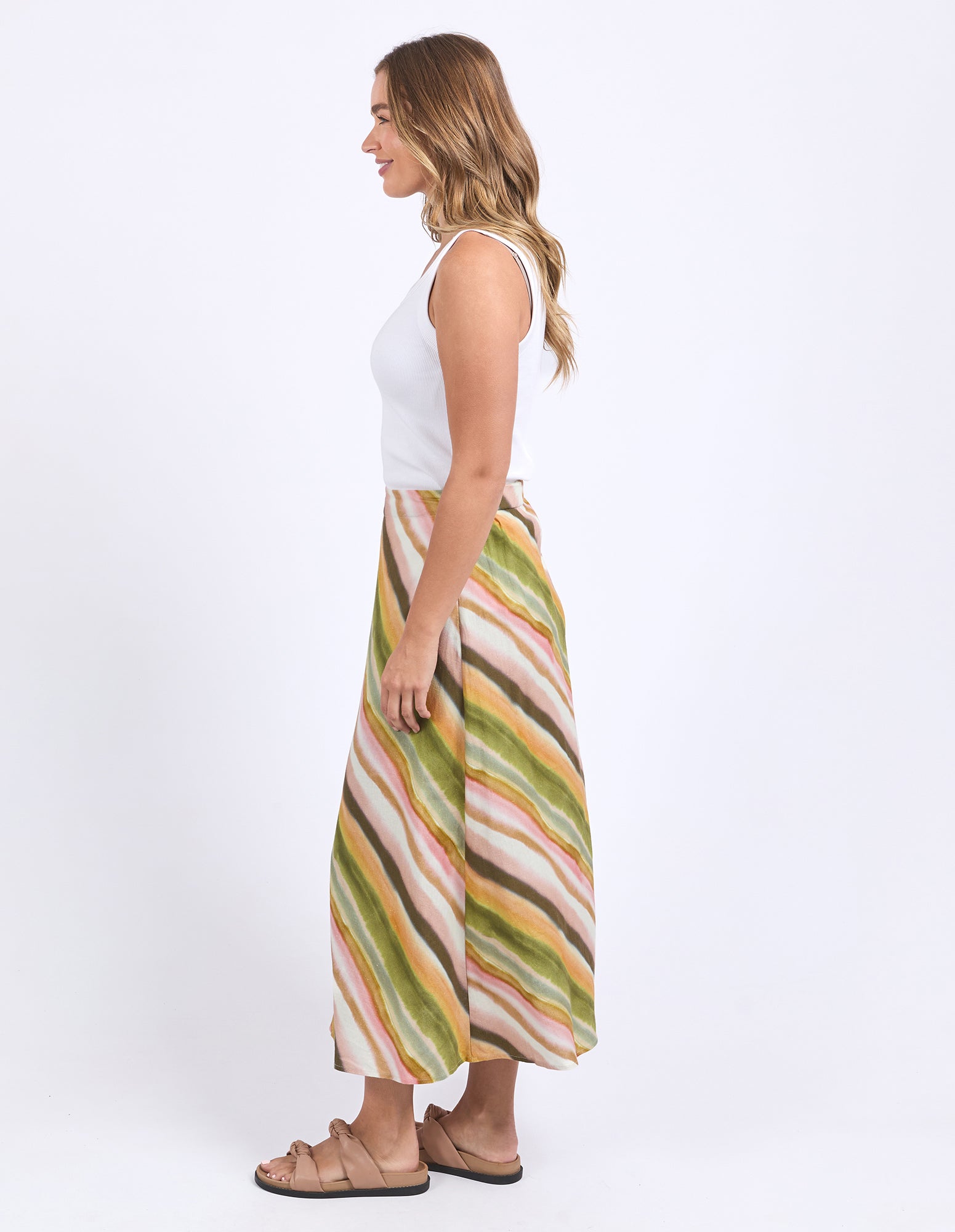 Foxwood II HORIZON Slip Skirt - Stripe