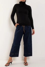 M A DAINTY II LIZZY TOP - Black