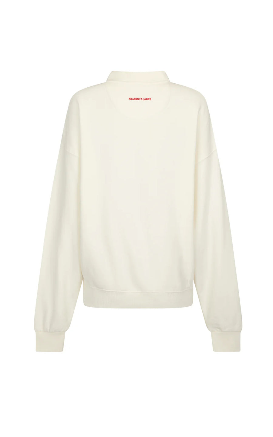 ARAMINTA JAMES II MONT BLANC Sweatshirt - Coconut