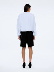 ENA Pelly II CRAWLING LEOPARD Sweater - white marle