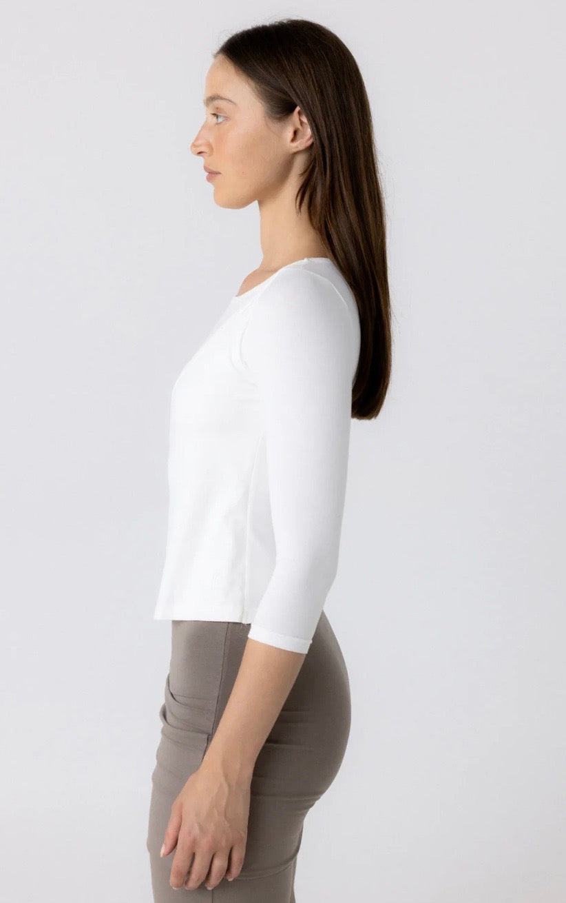 PINKY & KAMAL II HIRA Wrap Top - white